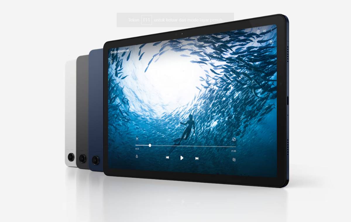 tampak depan Galaxy Tab A9 LTE (samsung.com)